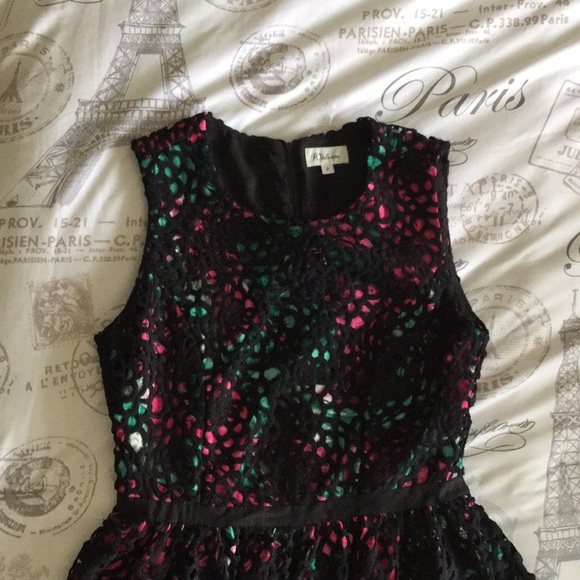 Anthropologie Woven Floral Lace Dress - Picture 4 of 5